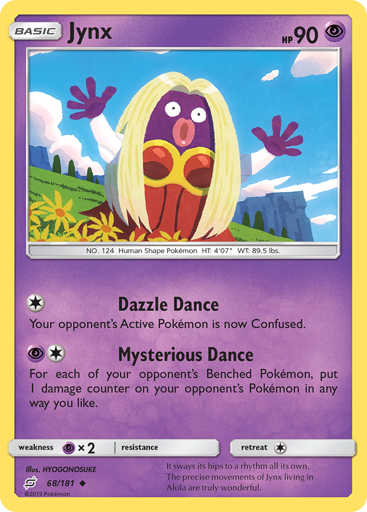 Jynx - 68/181 - Team Up SM9 - Uncommon