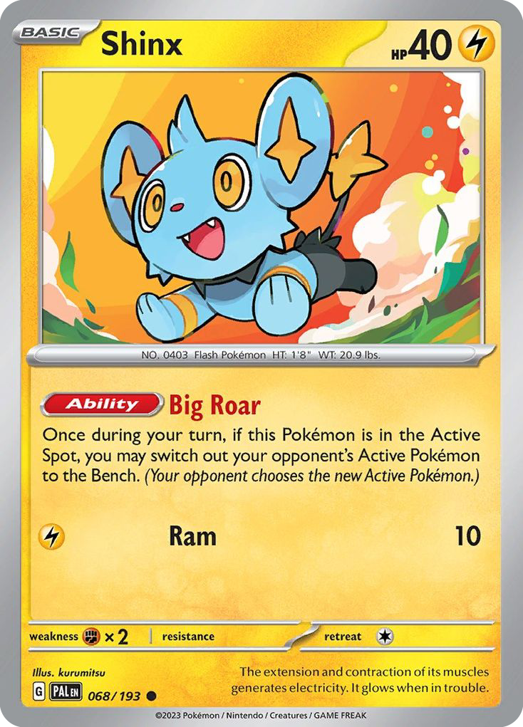 Shinx - 68/193 - Paldea Evolved SV2 - Common
