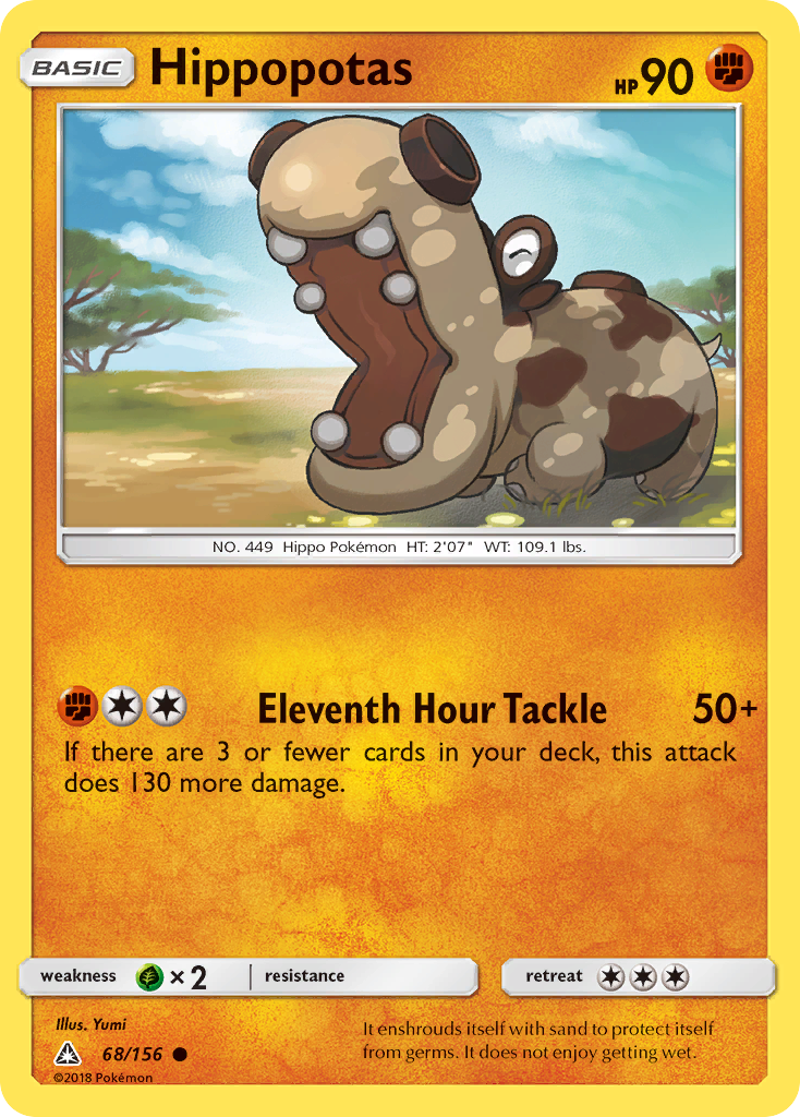Hippopotas - 68/156 - Ultra Prism SM5 - Common