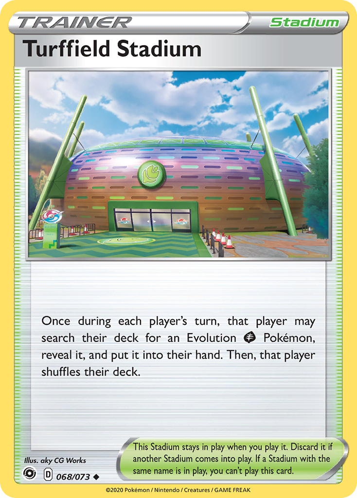 Turffield Stadium - 68/73 - Champion's Path SWSH35 - Uncommon