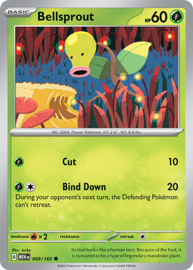 Bellsprout - 69/165 - 151 SV3PT5 - Common