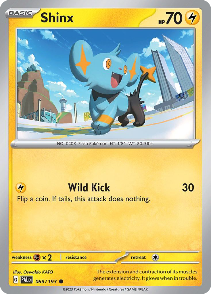 Shinx - 69/193 - Paldea Evolved SV2 - Common