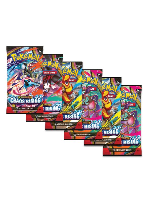(PREVENTA 18/05/26) Pokémon TCG - Chaos Rising Booster Bundle INGLES (Mega Evolution)