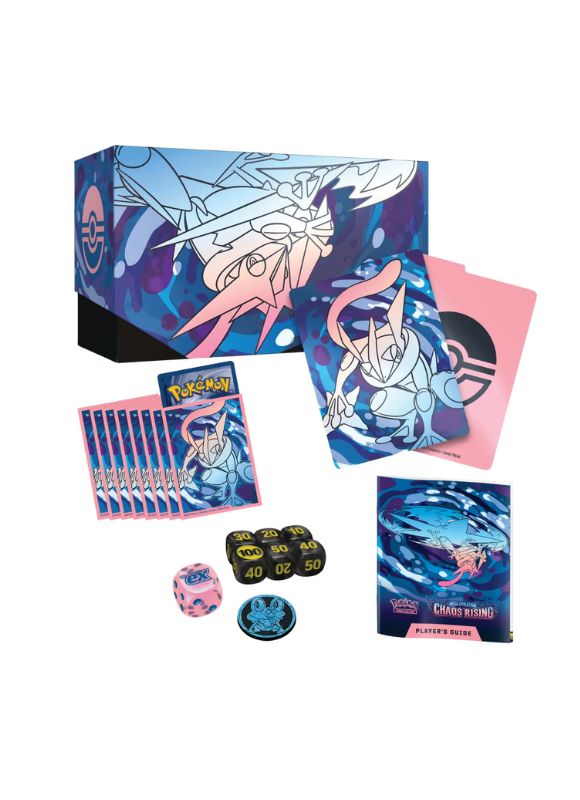(PREVENTA 18/05/26) Pokemon TCG: Chaos Rising Elite Trainer Box INGLES (Mega Evolutions)