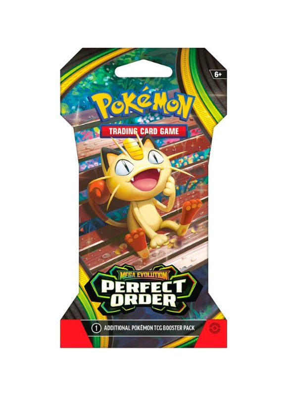 Pokémon TCG - Perfect Order Sleeved Booster Pack INGLES (Mega Evolution)