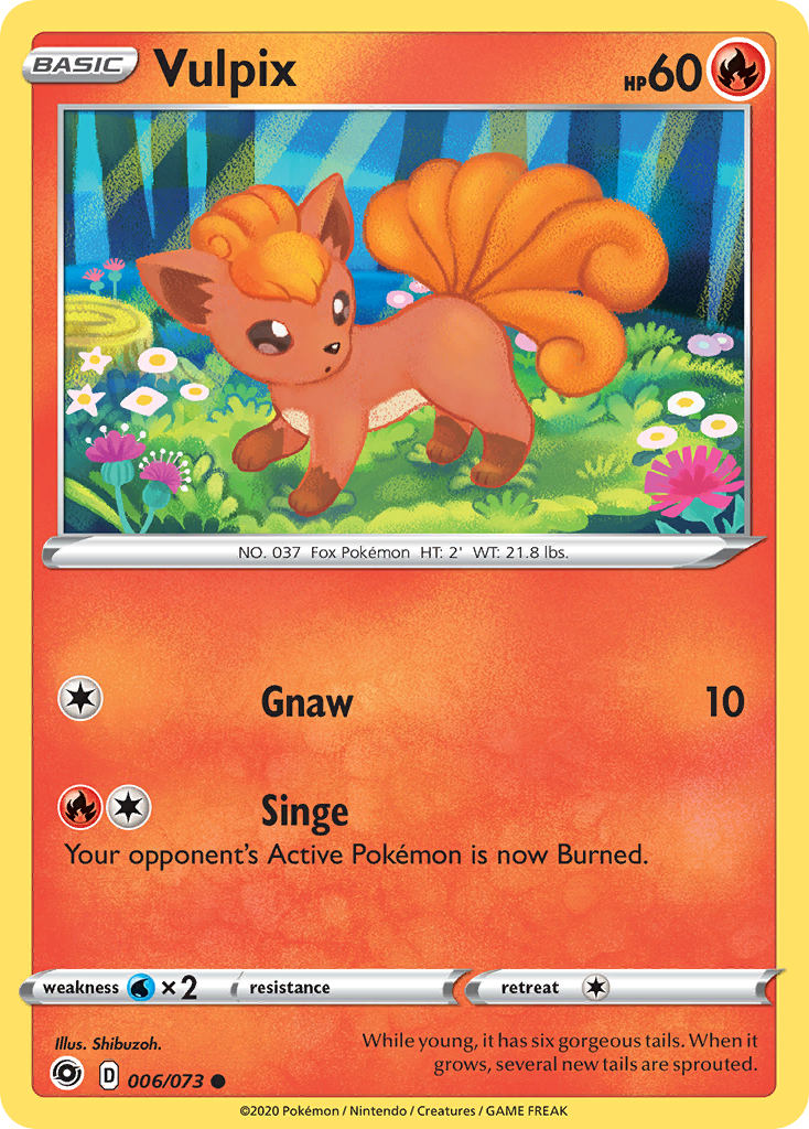 Vulpix - 6/73 - Champion's Path SWSH35 - Common
