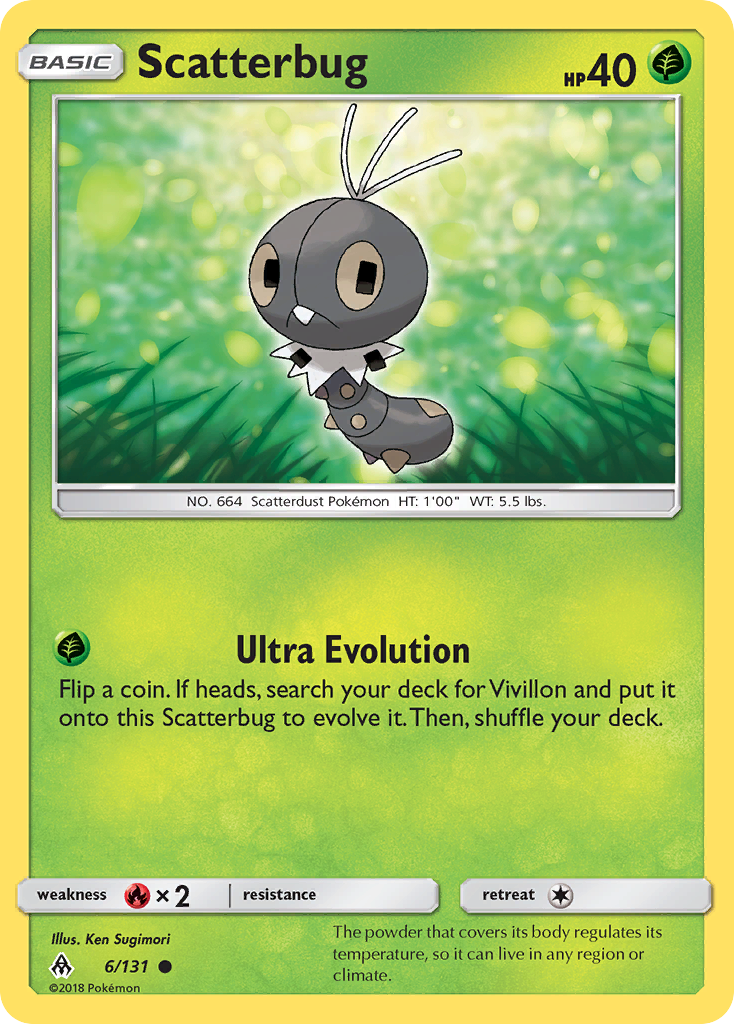 Scatterbug - 6/131 - Forbidden Light SM6 - Common
