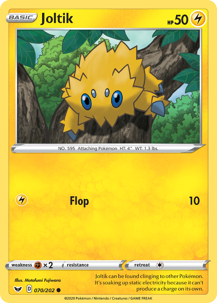 Joltik - 70/202 - Sword & Shield SWSH1 - Common