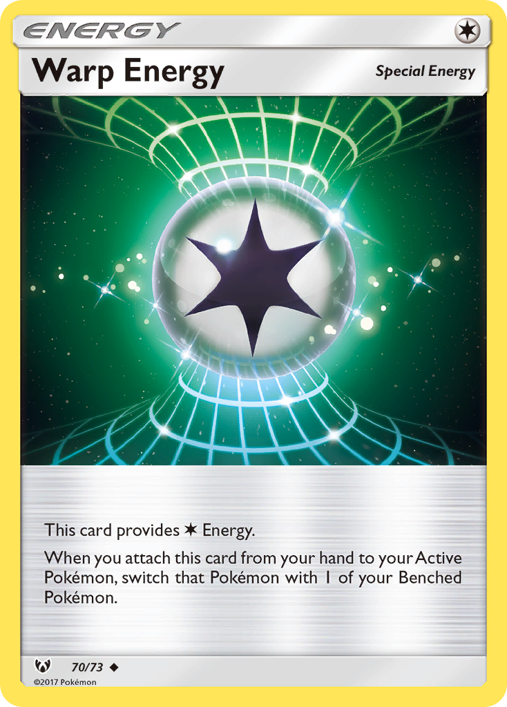 Warp Energy - 70/73 - Shining Legends SM35 - Uncommon
