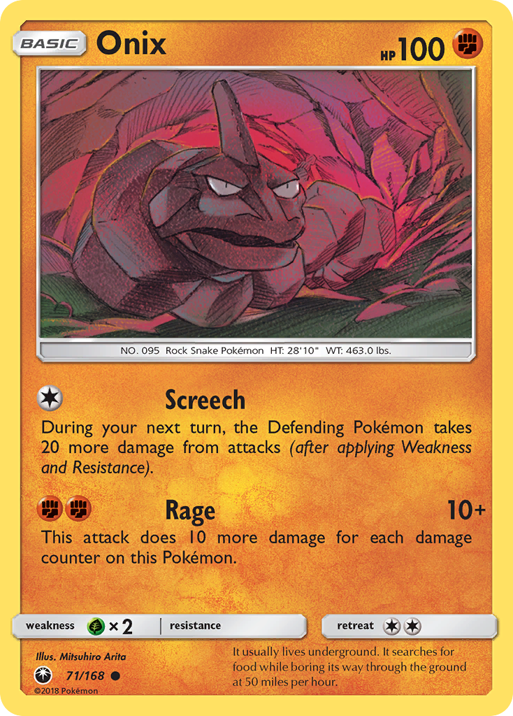 Onix - 71/168 - Celestial Storm SM7 - Common