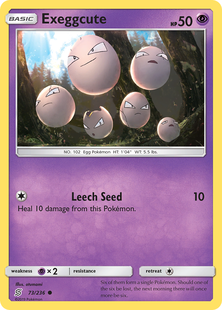 Exeggcute - 73/236 - Unified Minds SM11 - Common