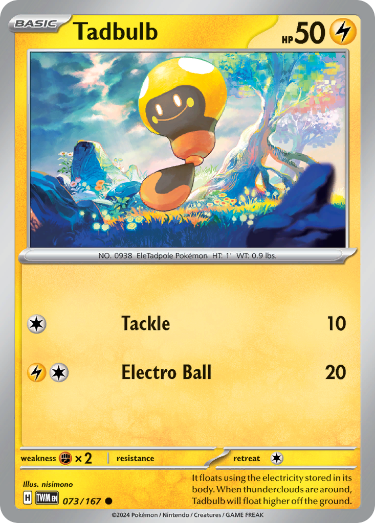 Tadbulb - 73/167 - Twilight Masquerade SV6 - Common