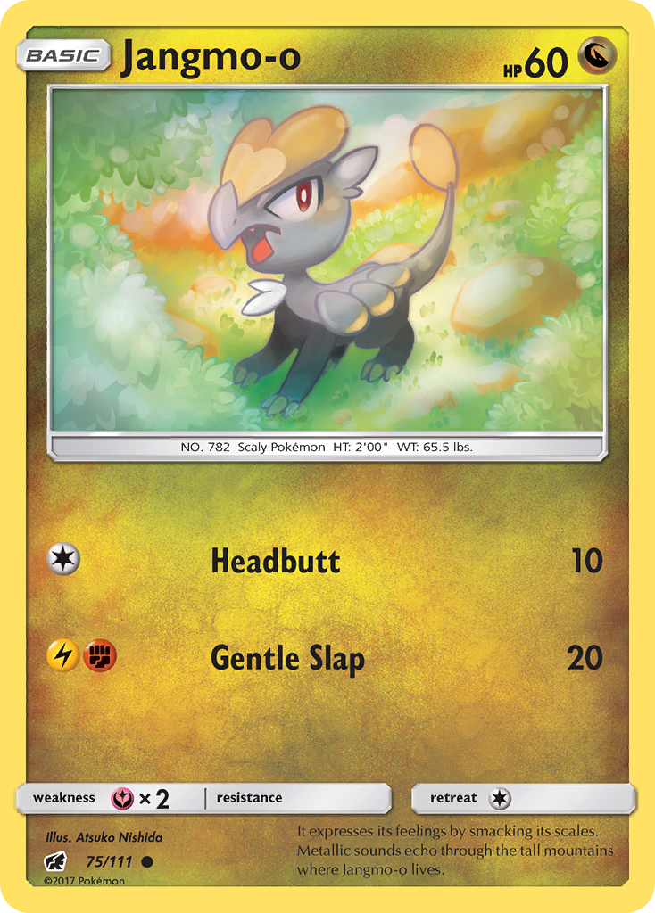 Jangmo-o - 75/111 - Crimson Invasion SM4 - Common