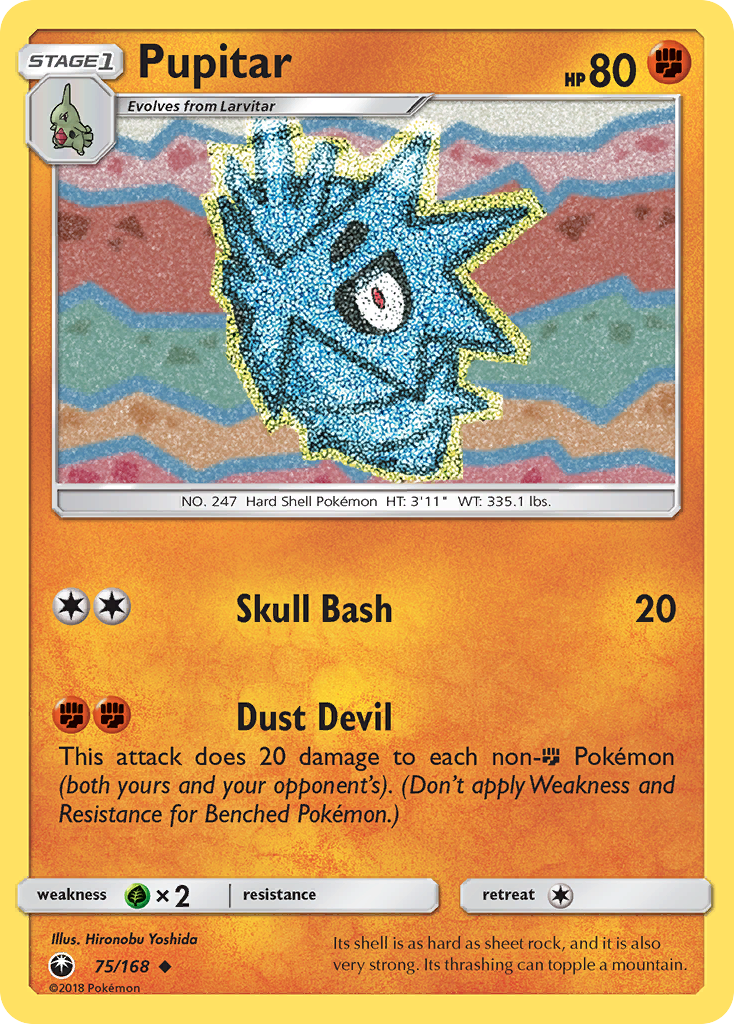 Pupitar - 75/168 - Celestial Storm SM7 - Uncommon