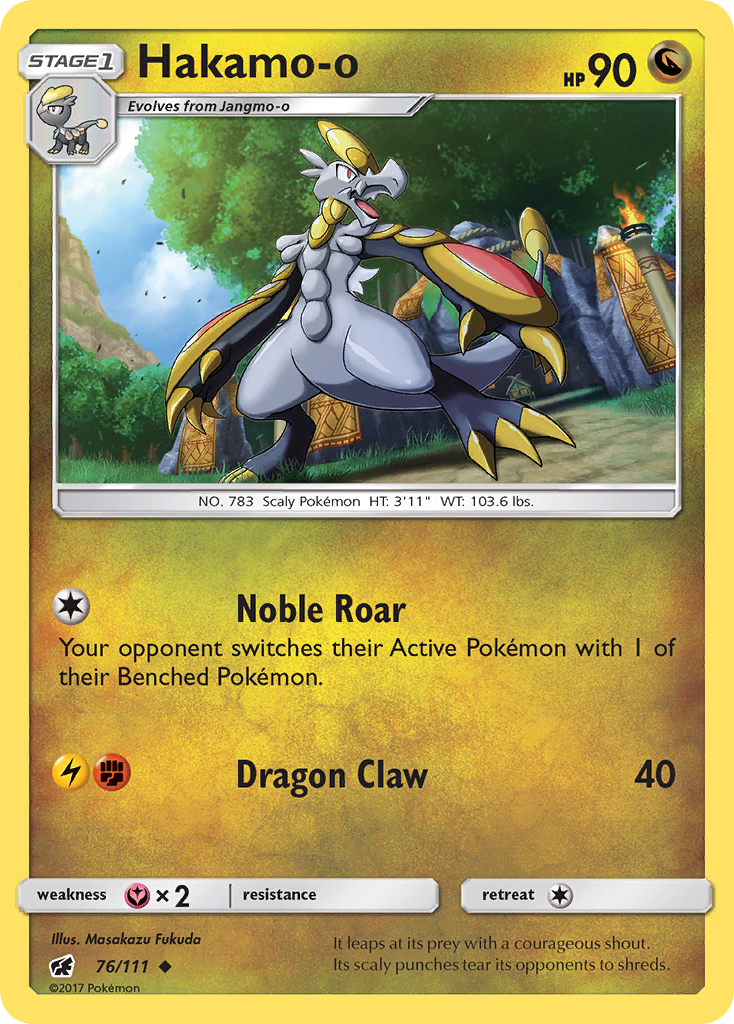 Hakamo-o - 76/111 - Crimson Invasion SM4 - Uncommon