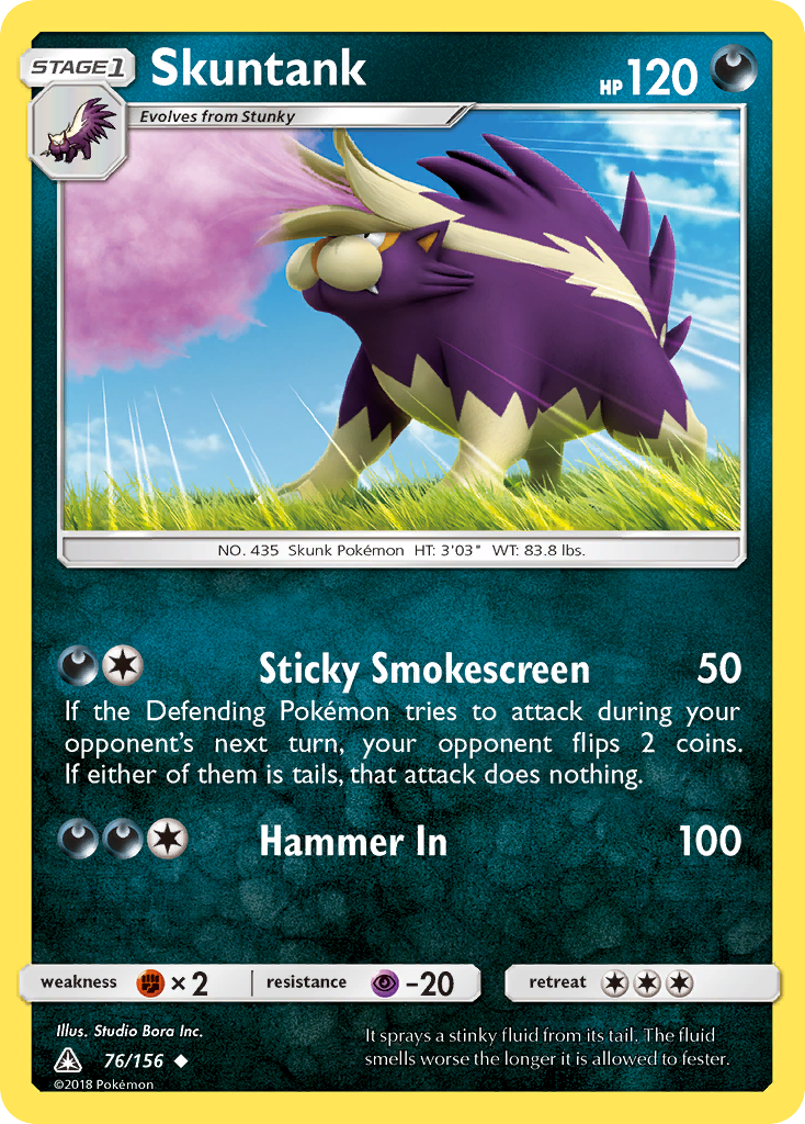 Skuntank - 76/156 - Ultra Prism SM5 - Uncommon