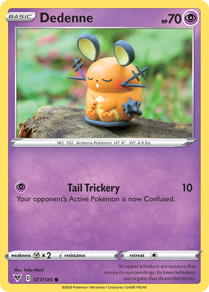 Dedenne - 77/185 - Vivid Voltage SWSH4 - Common