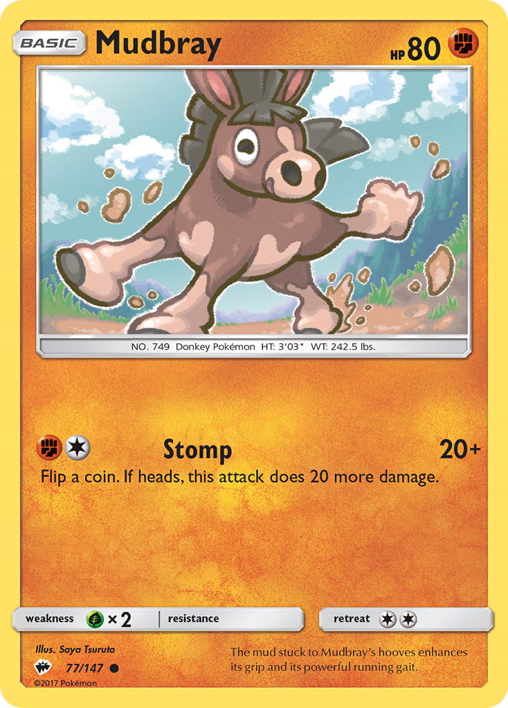 Mudbray - 77/147 - Burning Shadows SM3 - Common