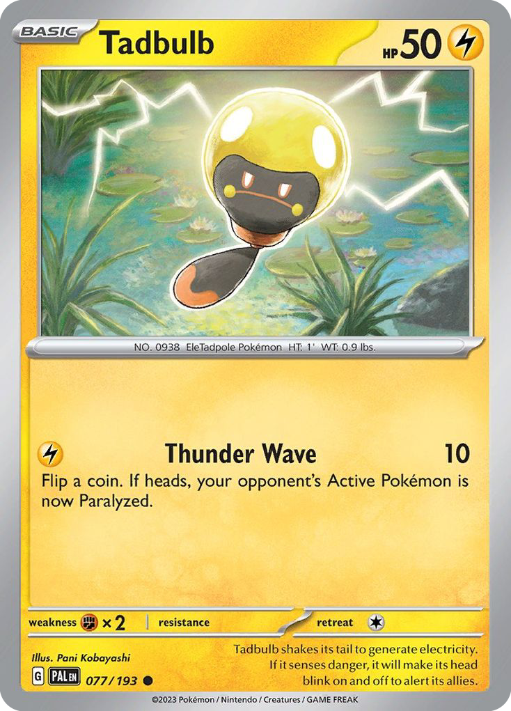 Tadbulb - 77/193 - Paldea Evolved SV2 - Common
