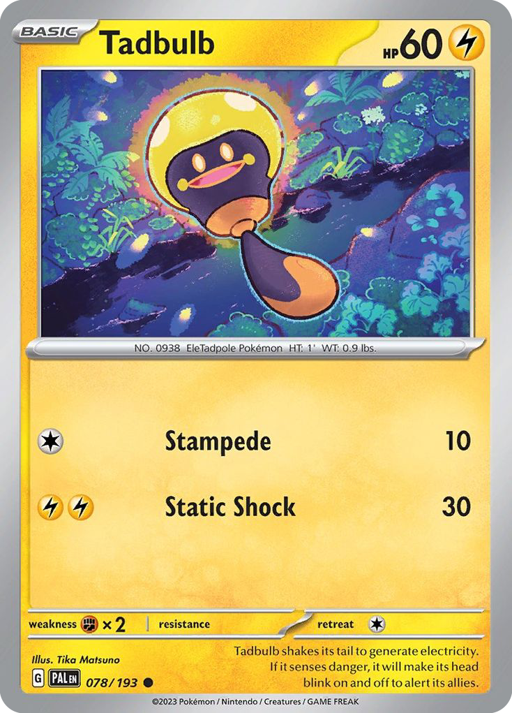 Tadbulb - 78/193 - Paldea Evolved SV2 - Common