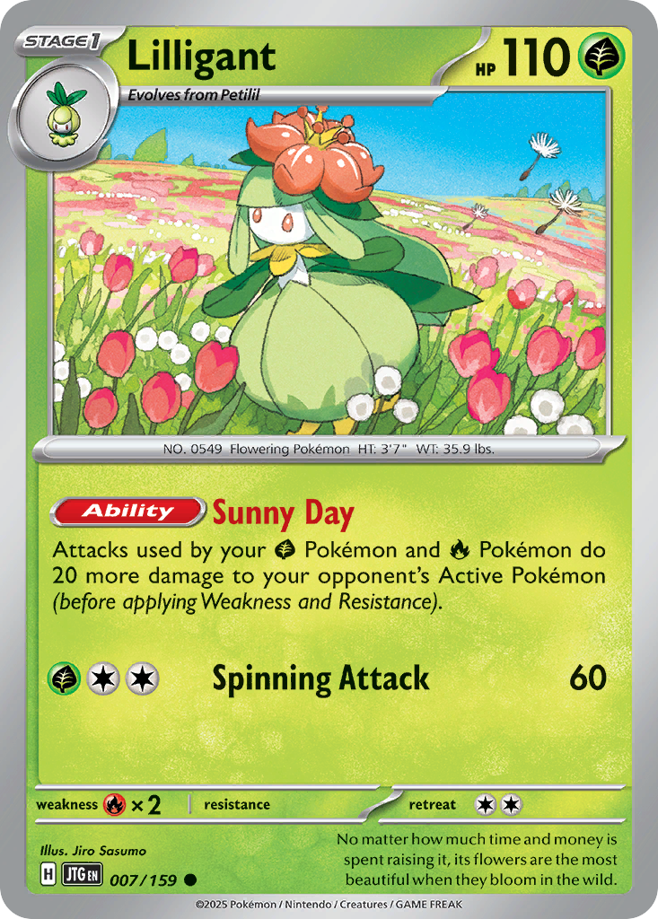 Lilligant - 7/159 - Journey Together SV9 - Common