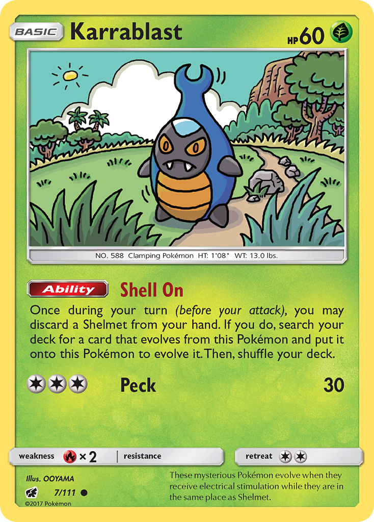 Karrablast - 7/111 - Crimson Invasion SM4 - Common