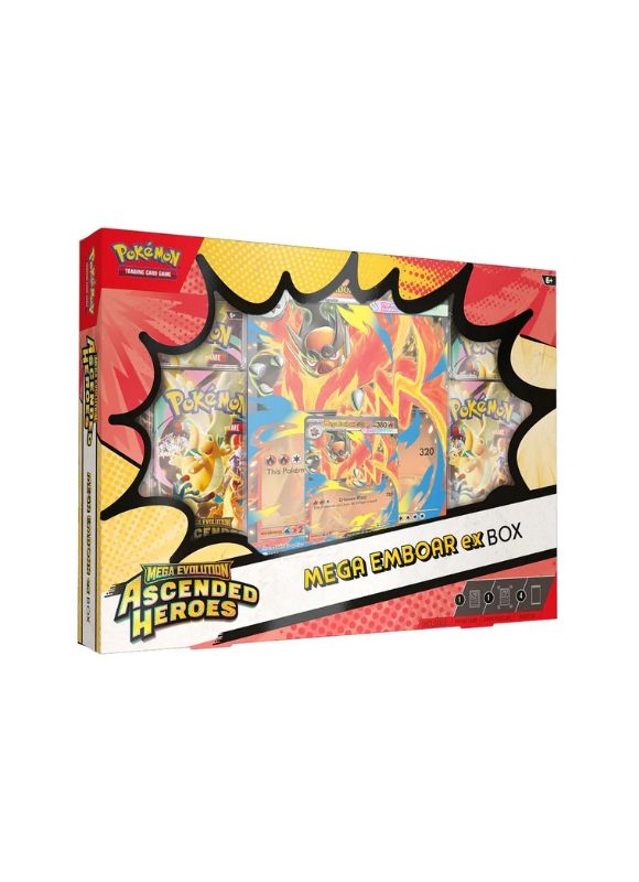 Pokemon TCG: Ascended Heroes Mega ex Box INGLES (Mega Evolution)