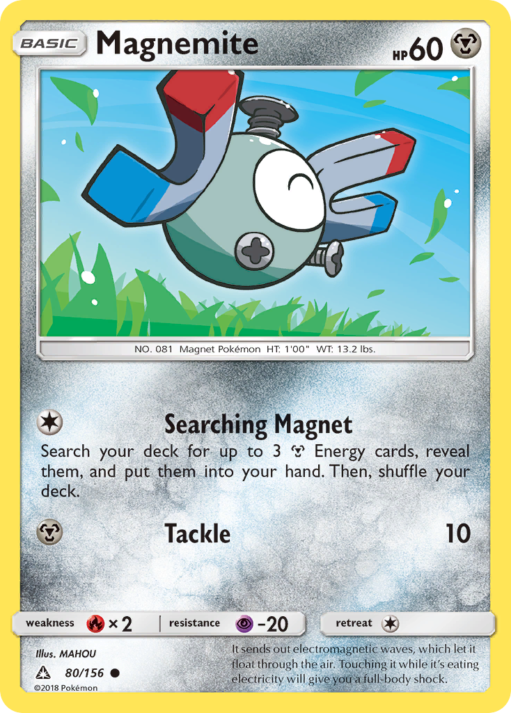 Magnemite - 80/156 - Ultra Prism SM5 - Common