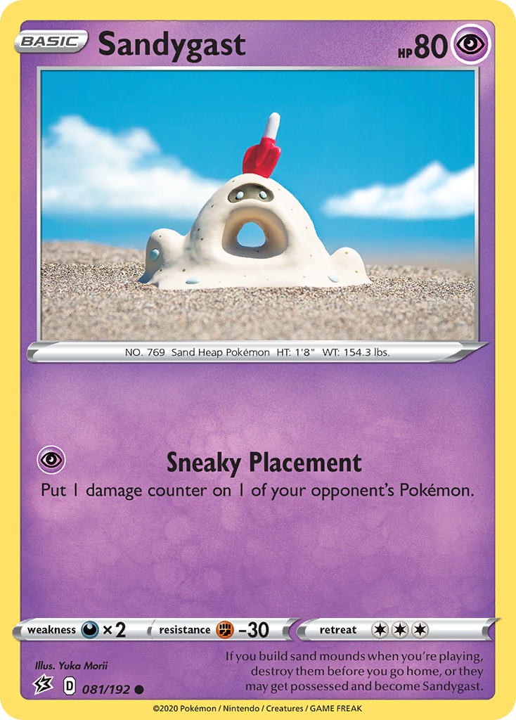 Sandygast - 81/192 - Rebel Clash SWSH2 - Common