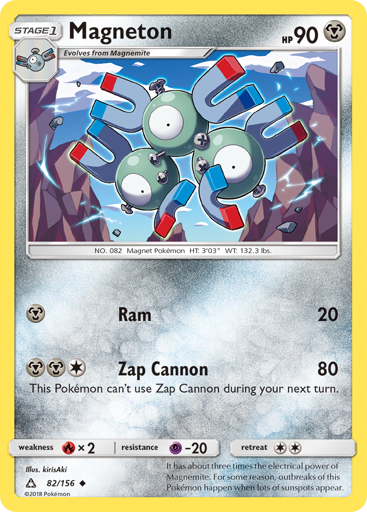 Magneton - 82/156 - Ultra Prism SM5 - Uncommon