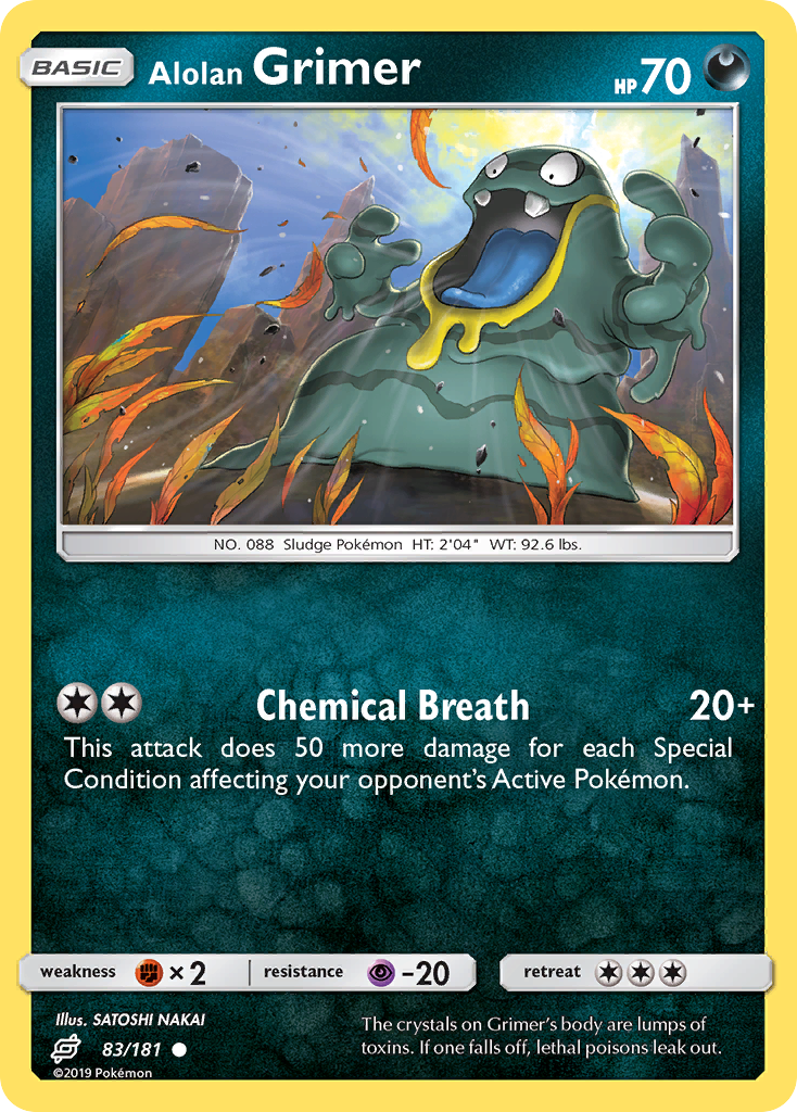 Alolan Grimer - 83/181 - Team Up SM9 - Common