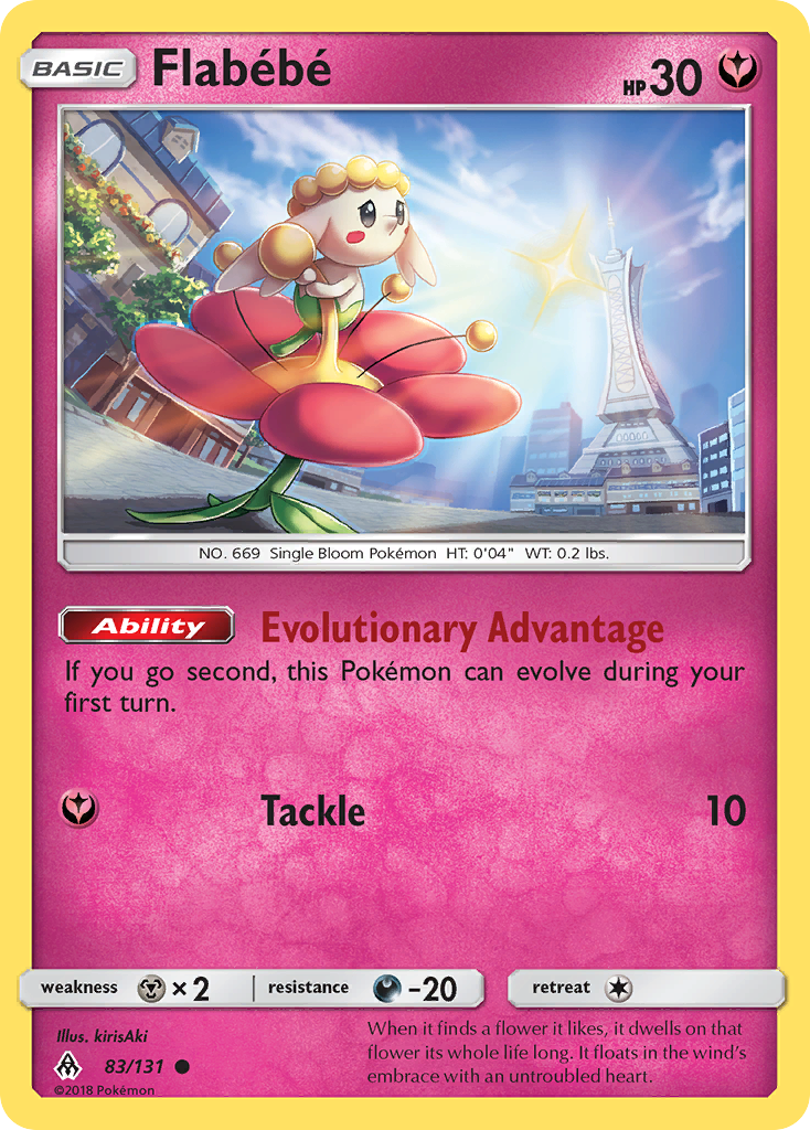 Flabébé - 83/131 - Forbidden Light SM6 - Common