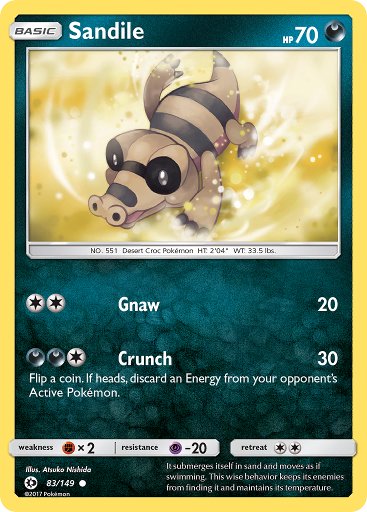 Sandile - 83/149 - Sun & Moon SM1 - Common