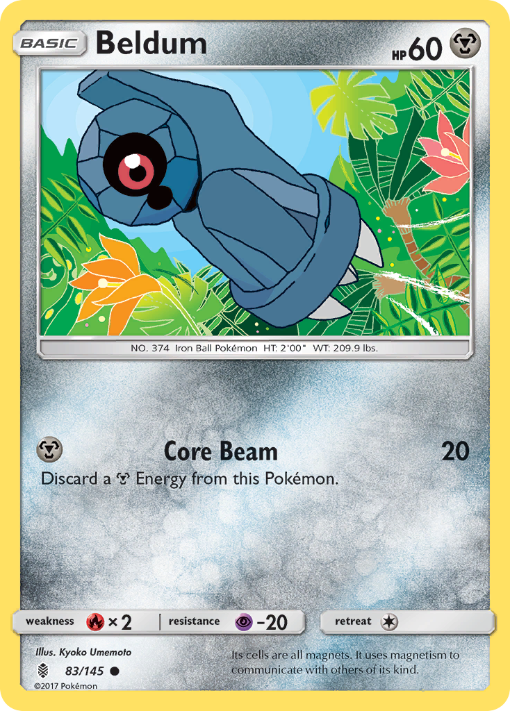Beldum - 83/145 - Guardians Rising SM2 - Common