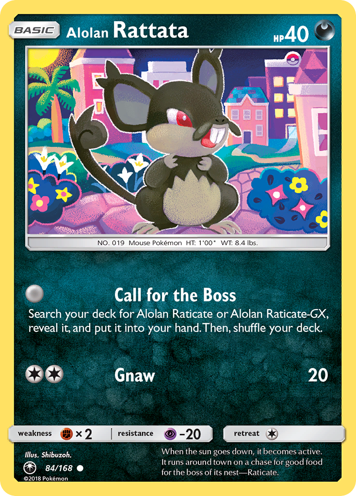 Alolan Rattata - 84/168 - Celestial Storm SM7 - Common