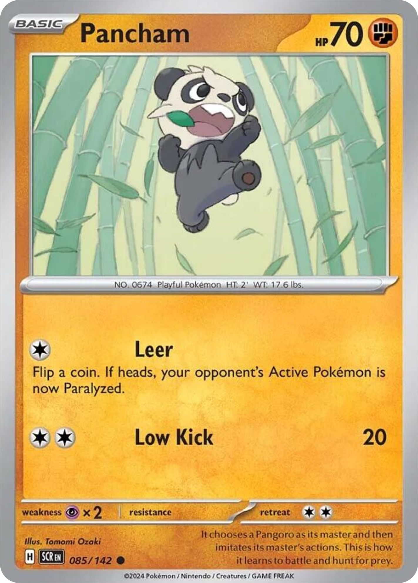 Pancham - 85/142 - Stellar Crown SV7 - Common