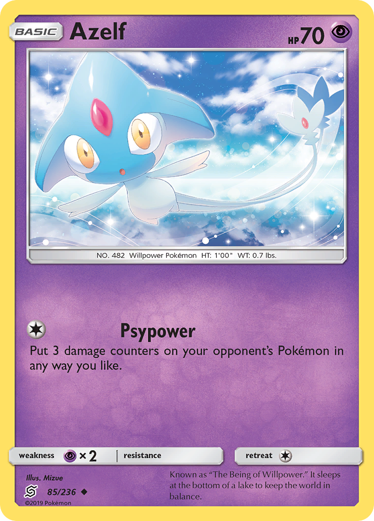 Azelf - 85/236 - Unified Minds SM11 - Uncommon