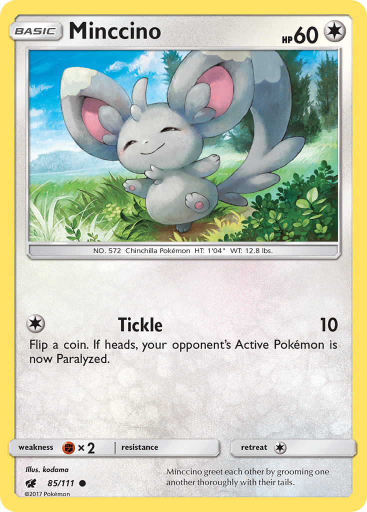 Minccino - 85/111 - Crimson Invasion SM4 - Common
