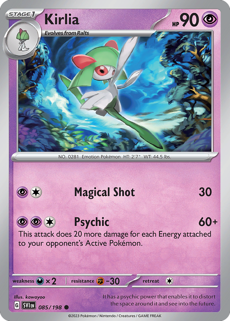 Kirlia - 85/198 - Scarlet & Violet SV1 - Common