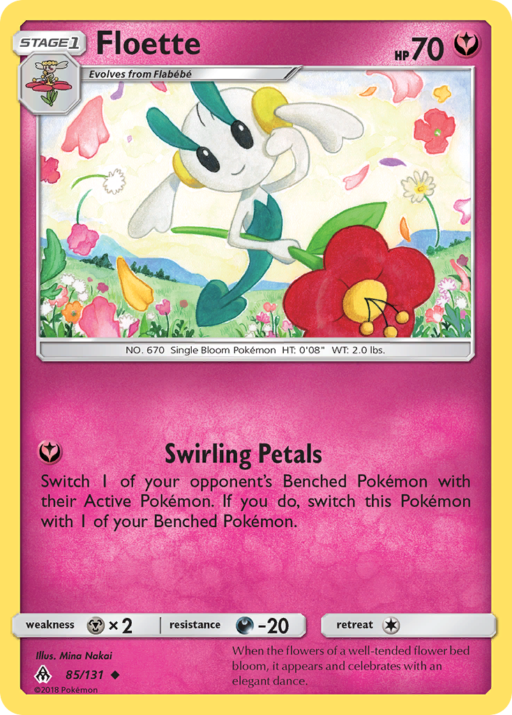 Floette - 85/131 - Forbidden Light SM6 - Uncommon