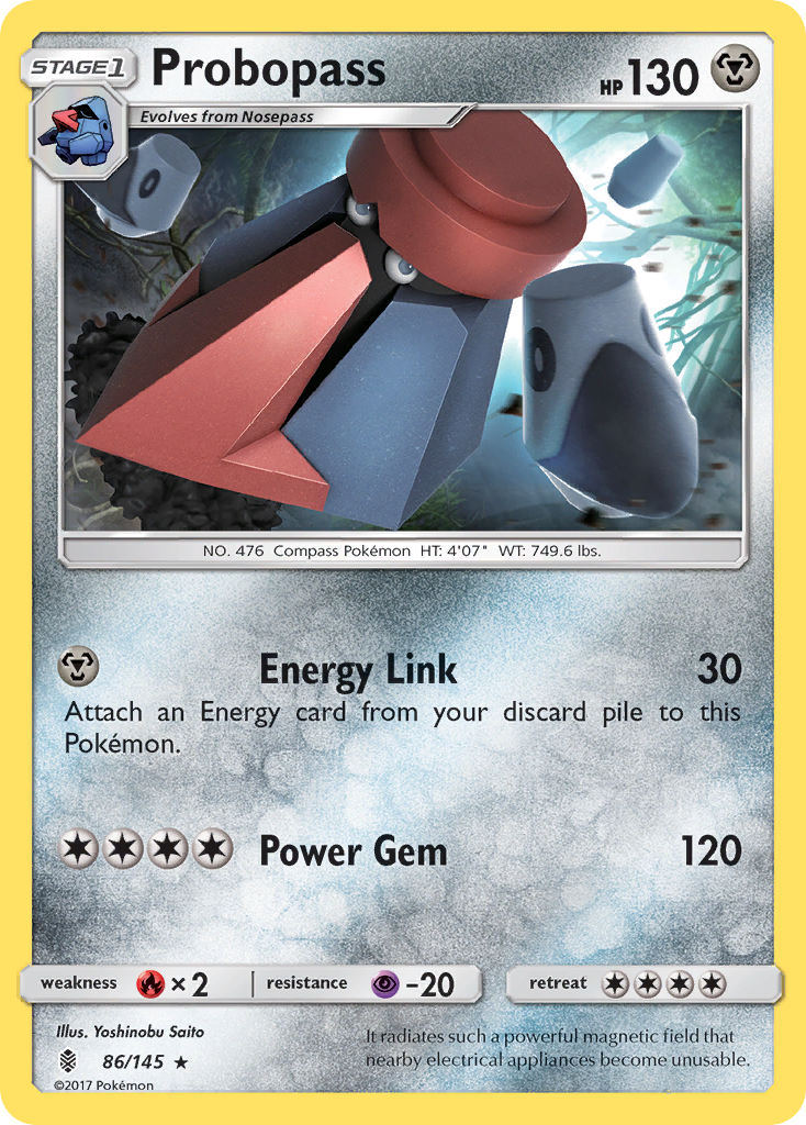 Probopass - 86/145 - Guardians Rising SM2 - Rare