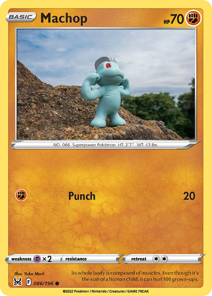 Machop - 86/196 - Lost Origin SWSH11 - Common