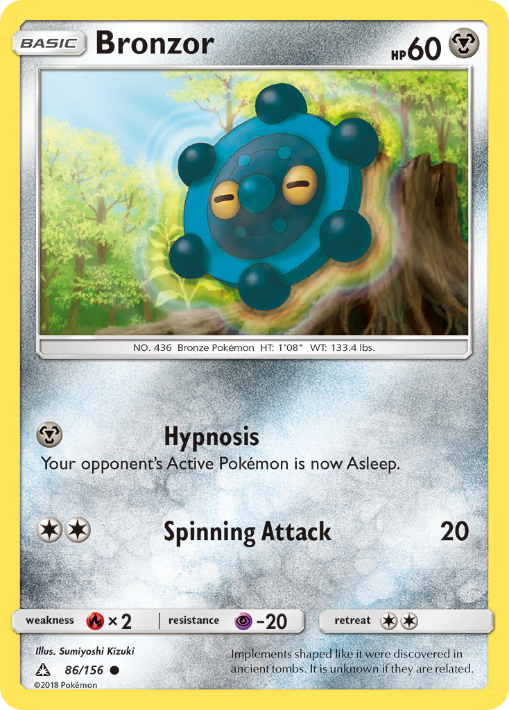 Bronzor - 86/156 - Ultra Prism SM5 - Common