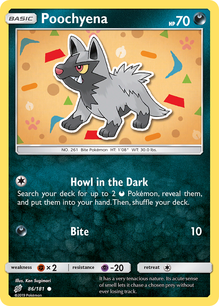 Poochyena - 86/181 - Team Up SM9 - Common