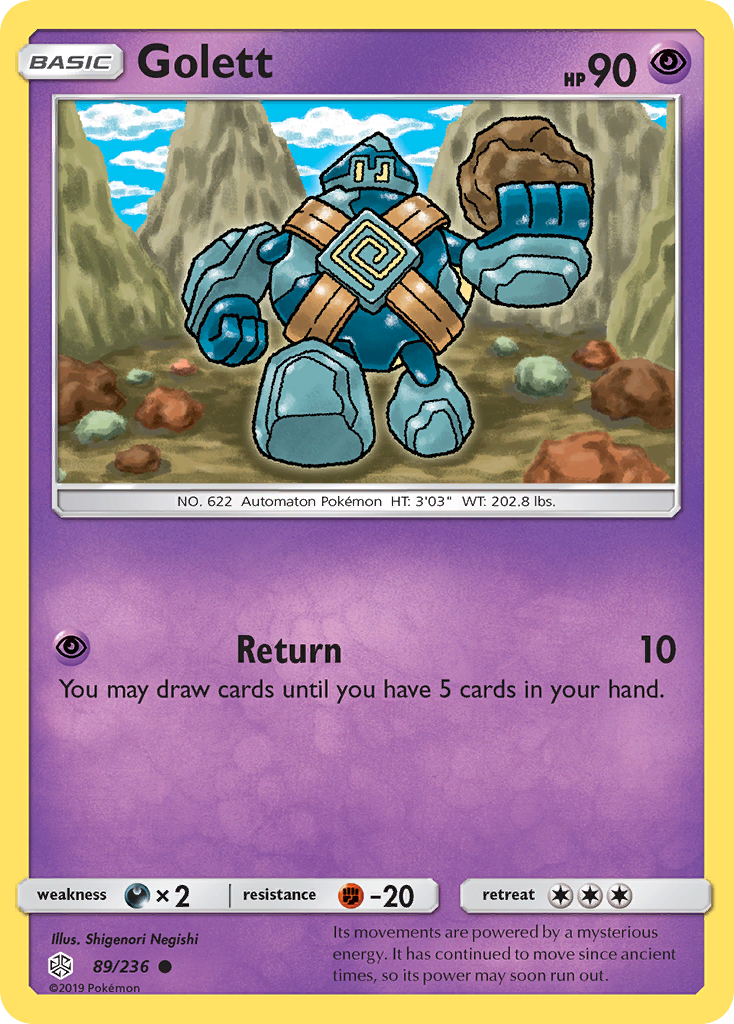 Golett - 89/236 - Cosmic Eclipse SM12 - Common