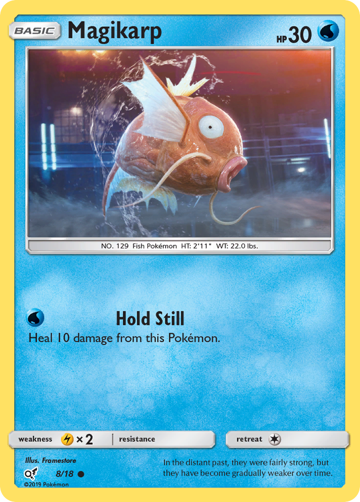Magikarp - 8/18 - Detective Pikachu DET1 - Common