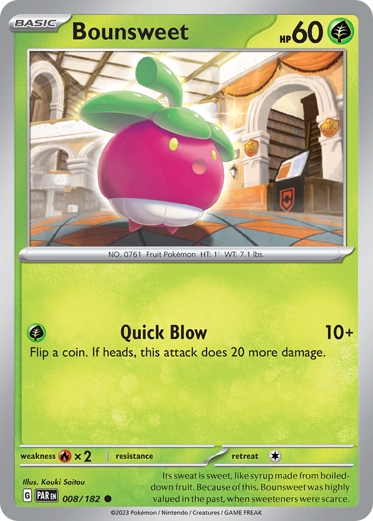 Bounsweet - 8/182 - Paradox Rift SV4 - Common