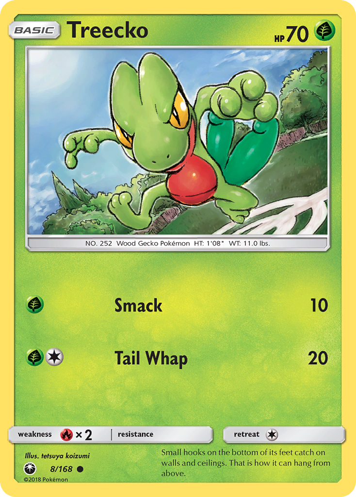 Treecko - 8/168 - Celestial Storm SM7 - Common