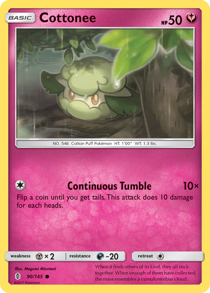 Cottonee - 90/145 - Guardians Rising SM2 - Common
