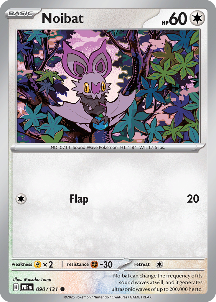 Noibat - 90/131 - Prismatic Evolutions SV8PT5 - Common